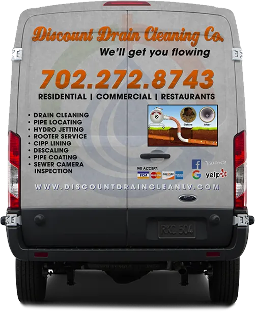 Drain Cleaning Service Van