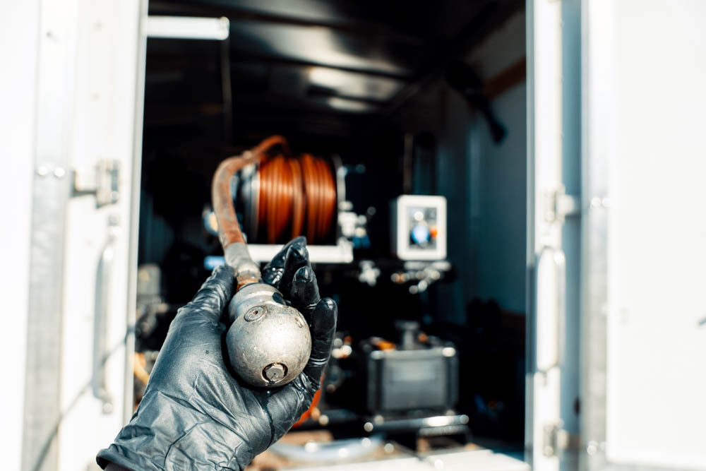 hydro jetting and camera inspection equipment