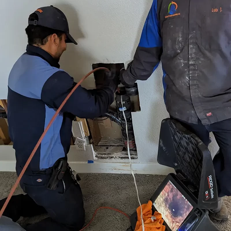 Plumber Performing CIPP Lining